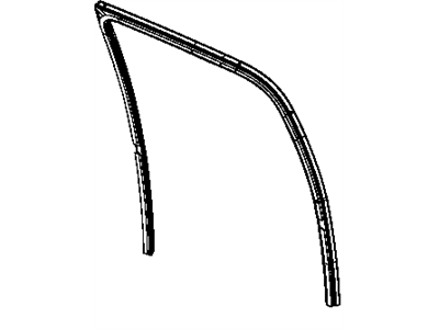 2022 Ram 3500 Door Seal - 55372137AH
