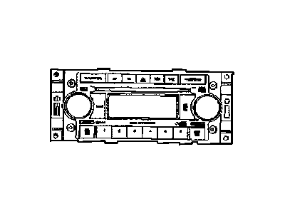 Mopar 5064653AG Radio-AM/FM With Cd And EQUALIZER