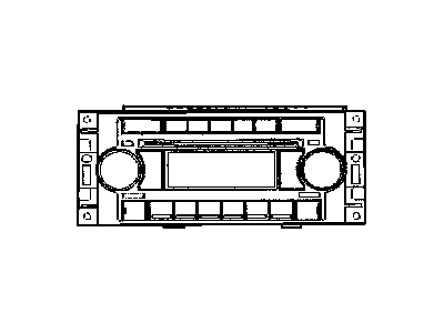 Mopar 5064010AM Radio-AM/FM With Cd And EQUALIZER