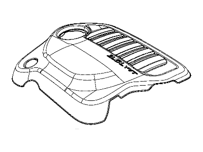 Mopar Engine Cover - 4593902AB