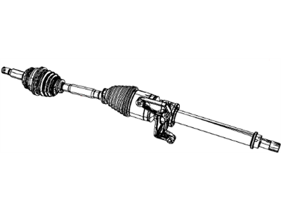 Mopar 52123872AA Axle Half Shaft