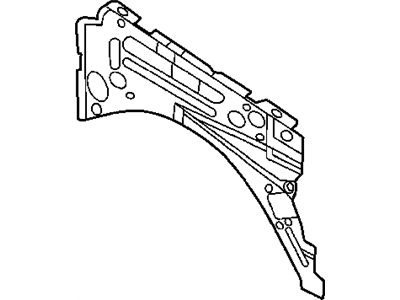 Mopar 55177016AF Panel-Fender