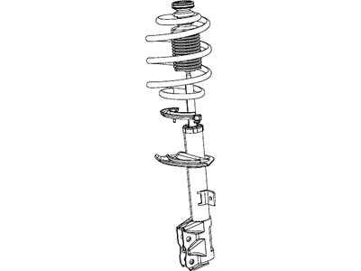 2012 Dodge Caliber Coil Springs - 5105852AE