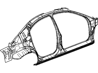 Mopar 5019352AG Panel-Body Side Aperture