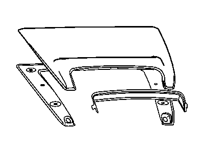 Mopar 5159224AA Gasket-Hood