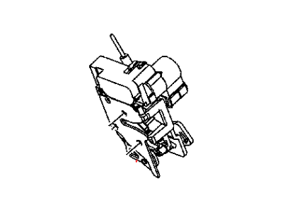 Mopar 4865727AB Front Door Latch