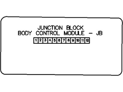 2005 Dodge Stratus Body Control Module - 4602368AM