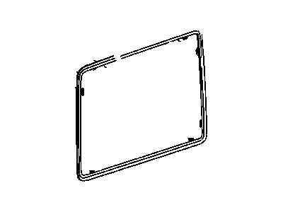 Mopar 55396802AD Glass-Quarter Window