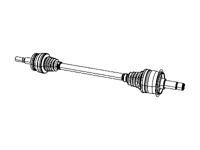 Mopar 4726035AE Axle Shaft Assembly Driveline And Axles