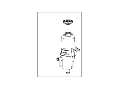 Mopar 68193090AB Reservoir-Power Steering Fluid