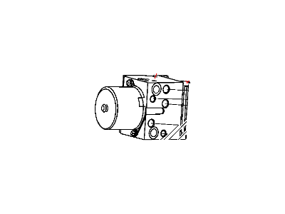 Mopar 52010404AR Anti-Lock Brake Control Module