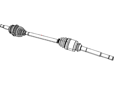 Jeep Patriot Axle Shaft - 5085250AE