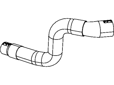 Mopar 55056640AC Intercooler Hose Boost Pipe-Left