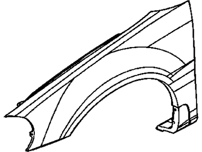 2004 Chrysler Sebring Fender - MR535735