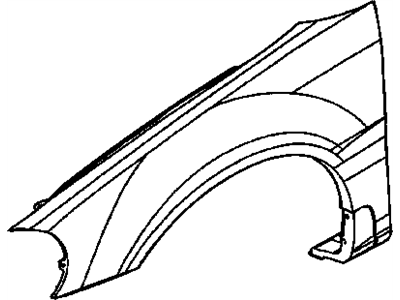 Mopar MR535736 Fender-Front