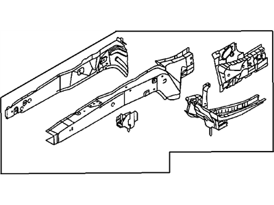 Chrysler Sebring Axle Beam - MR392165