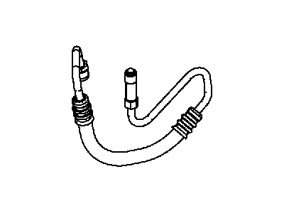 2010 Jeep Wrangler Power Steering Hose - 52060175AE