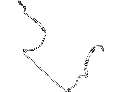 Mopar 68078359AD Line-Power Steering Return