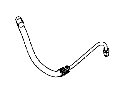 2017 Jeep Wrangler Power Steering Hose - 52060176AG