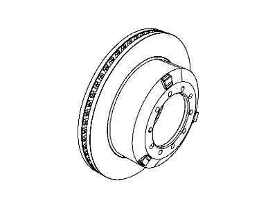 Ram 5500 Brake Disc - 68174125AA