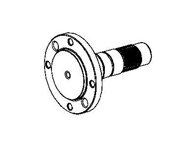 Mopar 68161336AB Shaft-Transfer Case