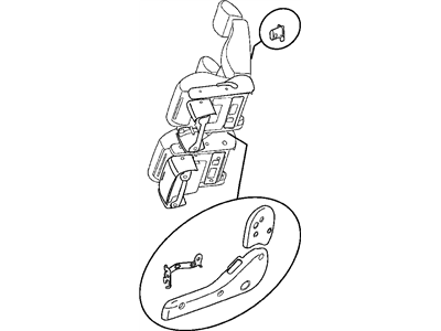 Mopar 5083033AA RISER-Seat