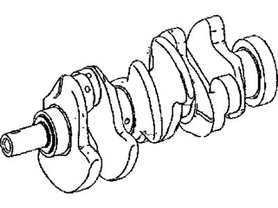 2007 Dodge Sprinter 2500 Crankshaft - 68005554AA