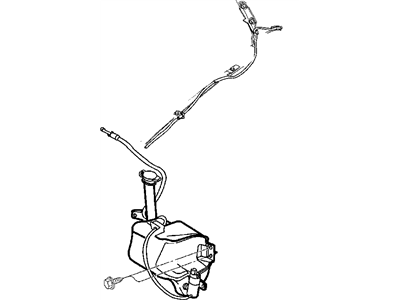 Mopar 4805242AB Hose-Windshield Washer