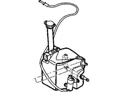 Mopar 5011809AA GROMMET-Windshield Washer Pump