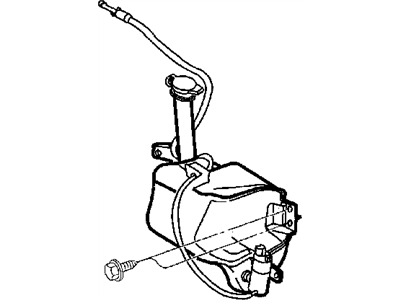 Dodge Stratus Washer Pump - 55077241AB