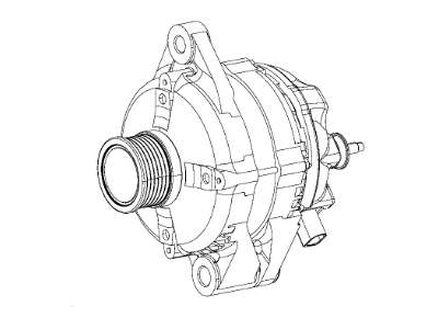 2018 Jeep Compass Alternator - 56029679AA