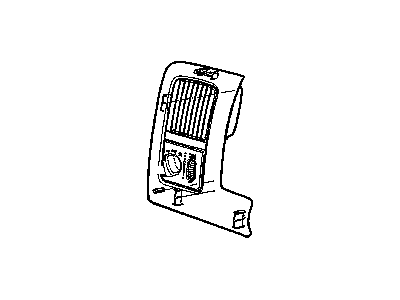 Mopar 5GY91WL5AA Bezel-Instrument Panel