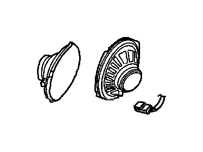 Mopar 5059063AB Speaker-Rear