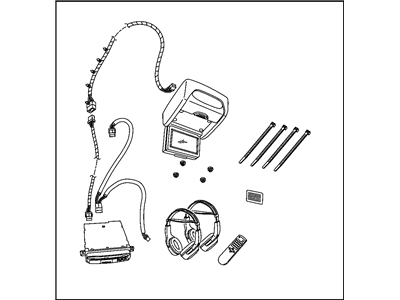 Mopar 82208807AB Media Sys-Monitor W/O Dvd