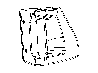 Mopar 1CU65BD5AC Handle-Sliding Door