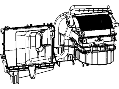 Mopar 68038526AA Housing-Blower Motor