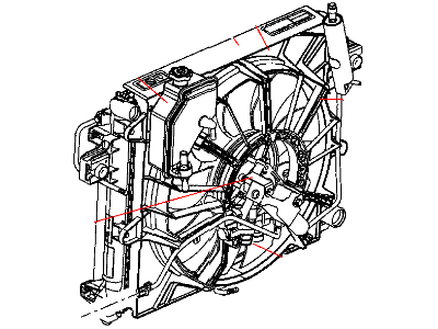 Jeep Commander A/C Accumulator - 55116723AD