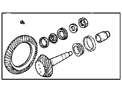 Mopar 5135943AB Gear Kit-Ring And PINION