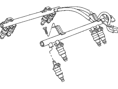 Mopar 53013017AB Rail-Fuel