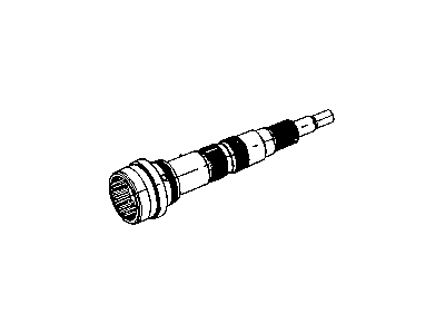 Mopar 68101736AA Shaft-Transfer Case