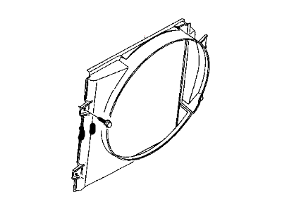 Mopar 52029012AC SHROUD-Fan