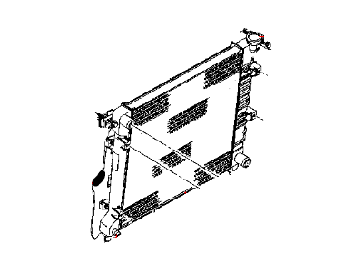 Mopar 52029280AC Engine Cooling Radiator