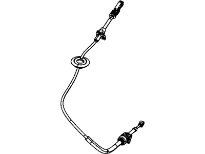 2012 Jeep Wrangler Shift Cable - 68067439AC