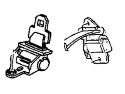 Mopar EL75LV4 Outer Shoulder And Lap Belt