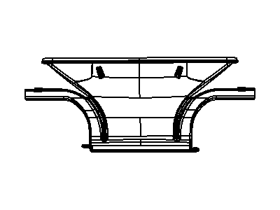 Mopar 68003440AB Duct-DEFROSTER