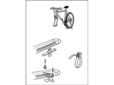 Mopar 82300585 Carrier-Bike