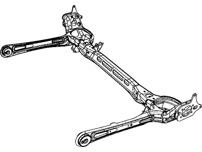 Mopar 5171467AC Axle-Rear