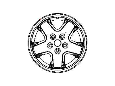 Mopar Spare Wheel - 1BX27PAKAA