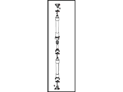 Mopar 52853228AE Rear Drive Shaft