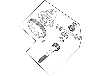 Mopar 4800197AA Case-TRANSAXLE